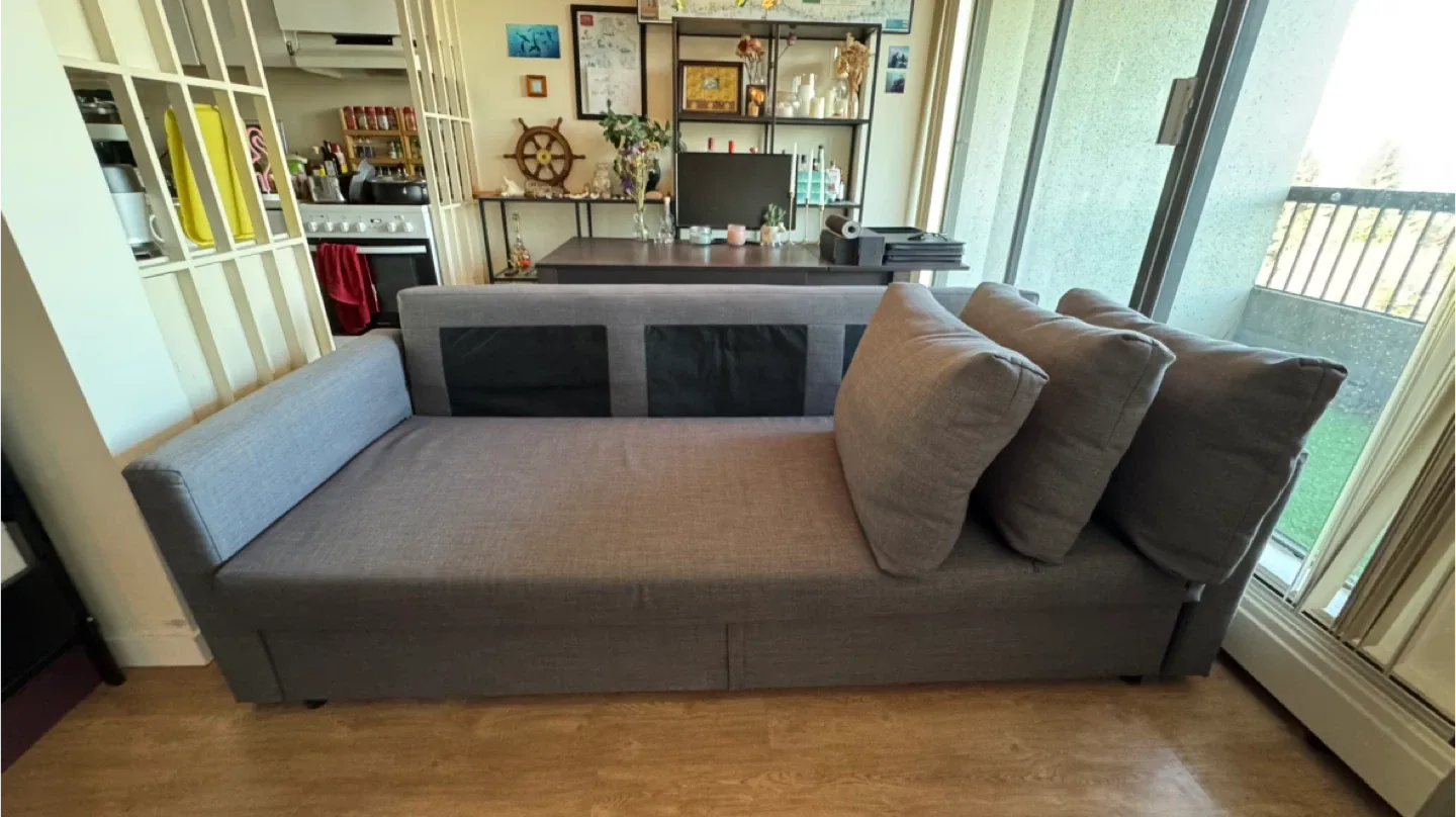 IKEA FRIHETEN Sofabed/Couch (Dark Gray)