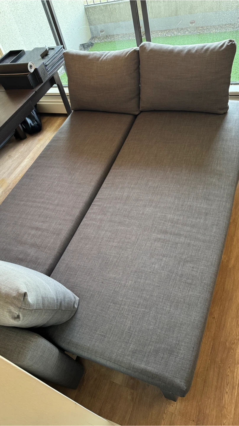 IKEA FRIHETEN Sofabed/Couch (Dark Gray) - photo 5