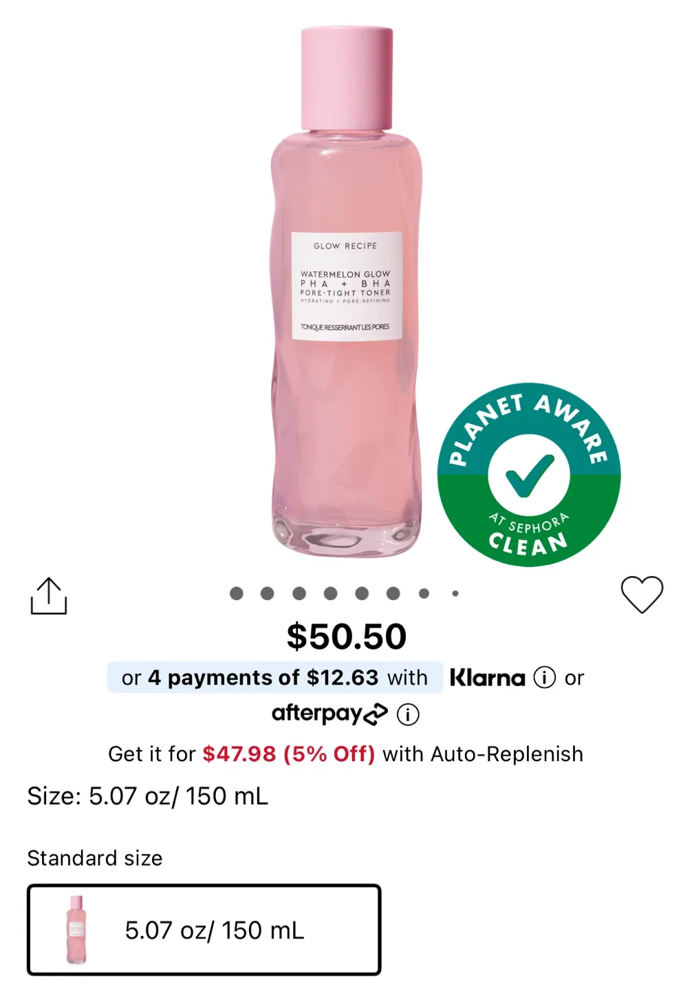 Glow Recipe Watermelon Toner 150ml image indicator(3)