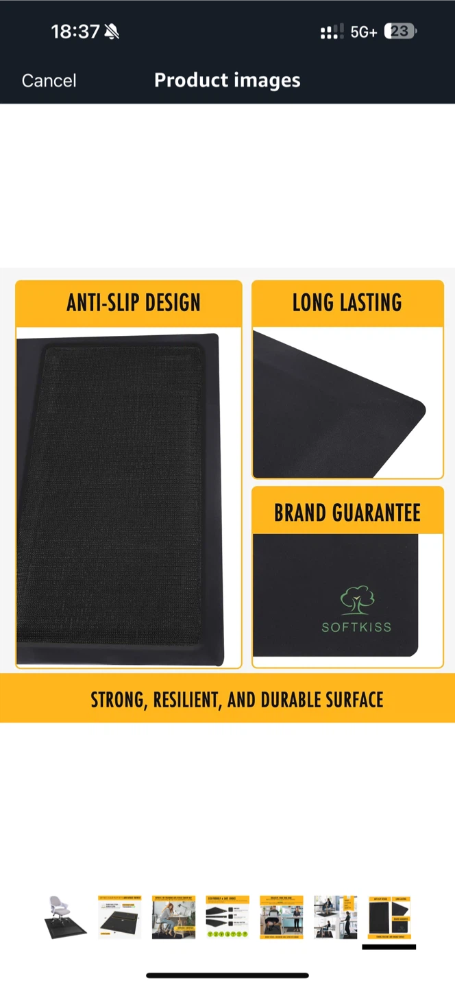 Ergonomic anti fatigue mat - photo 3