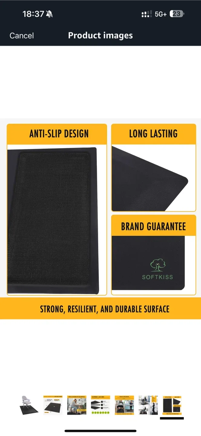 Ergonomic anti fatigue mat image indicator(3)