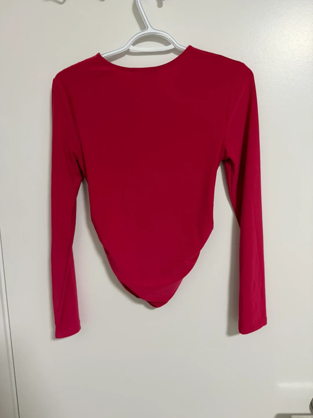 Zara Fuchsia Pink Long Sleeve Top - Size S image indicator(2)