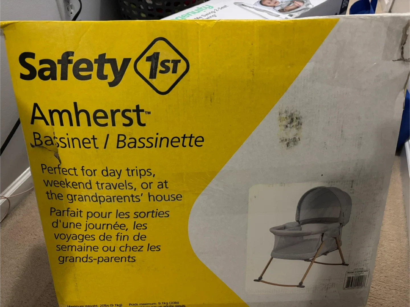Safety 1st Amherst Bassinet / Ingenuity Portable Swing image indicator(2)