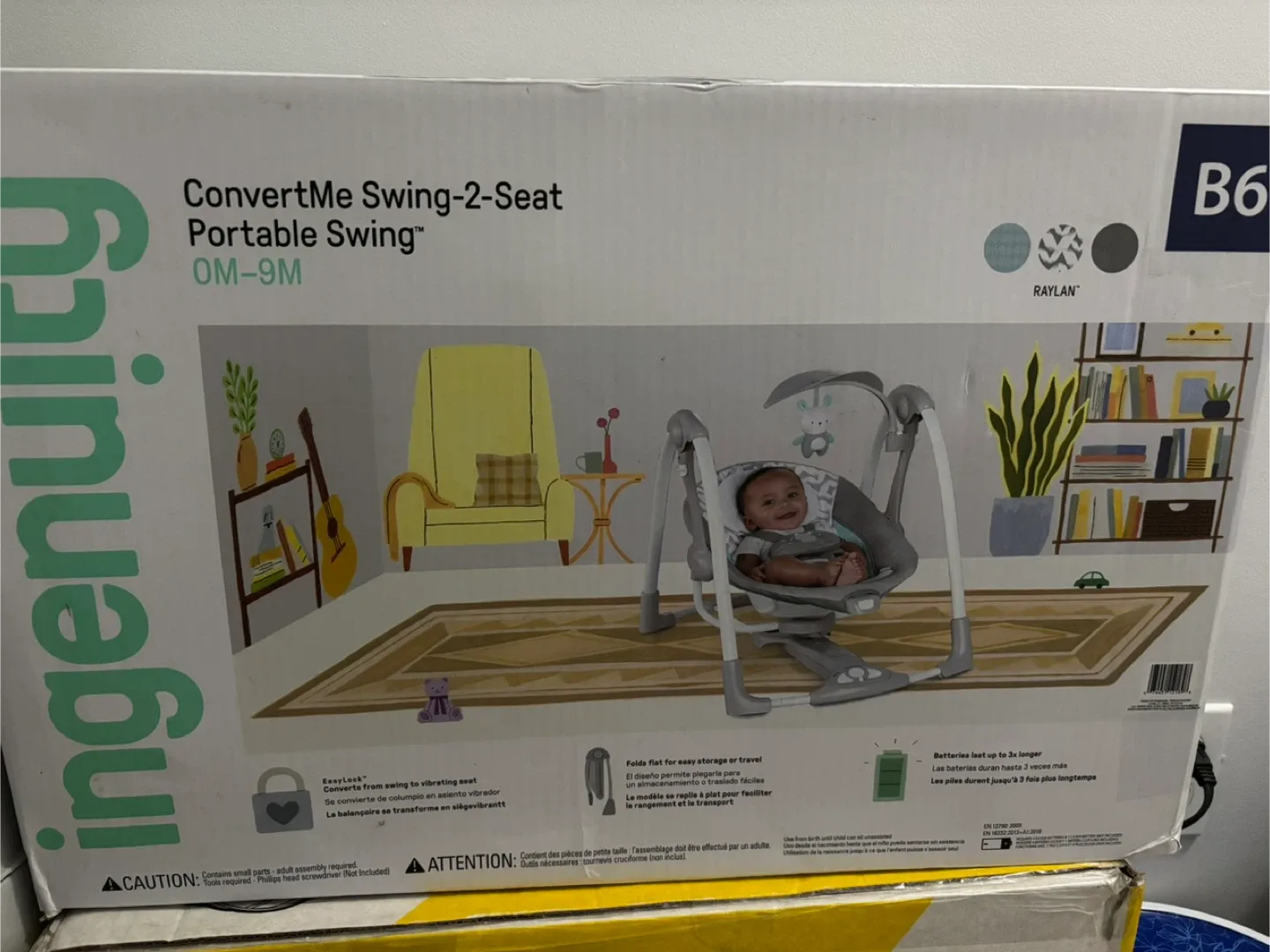 Safety 1st Amherst Bassinet / Ingenuity Portable Swing image indicator(3)