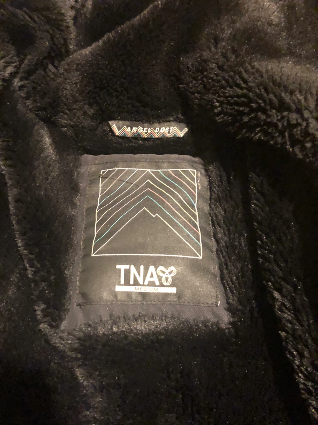 TNA Black Winter Coat - Size Medium - photo 3