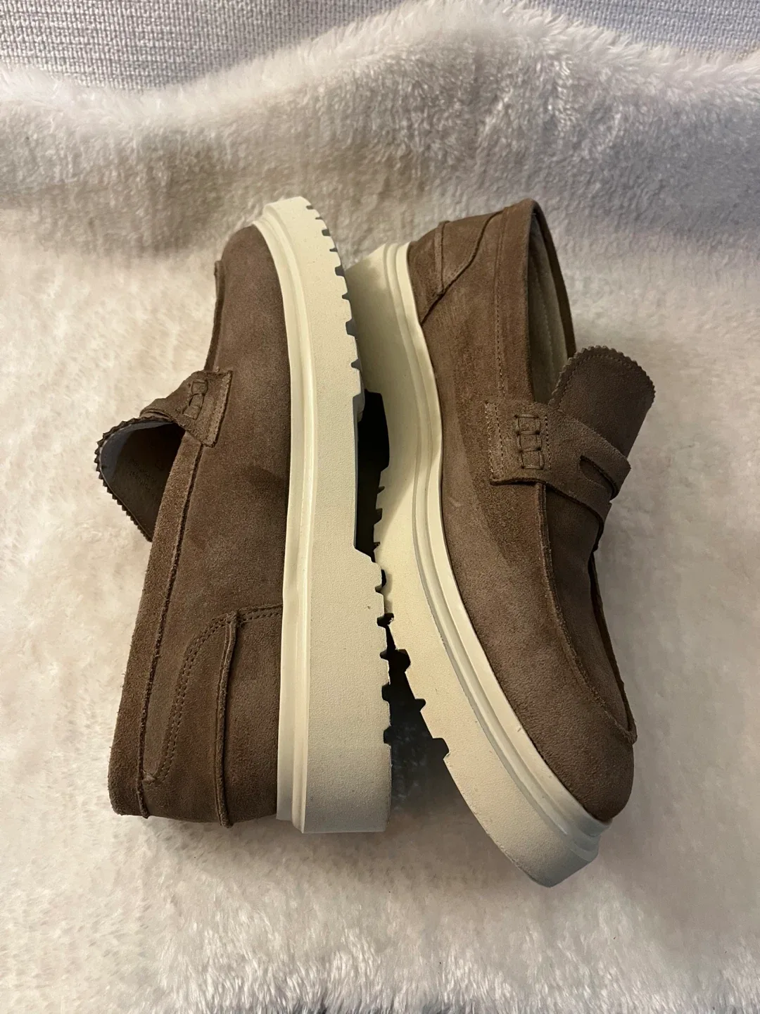 Brown Suede Loafers - Size 43 US 10 image indicator(3)