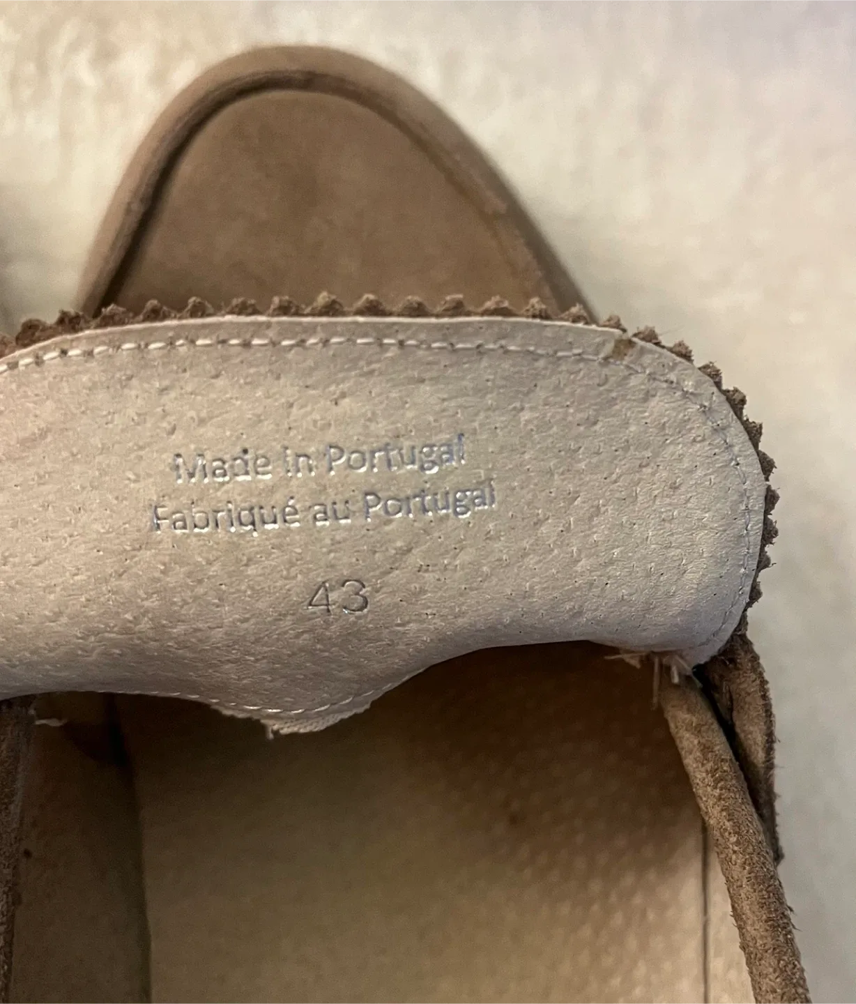 Brown Suede Loafers - Size 43 US 10 image indicator(4)