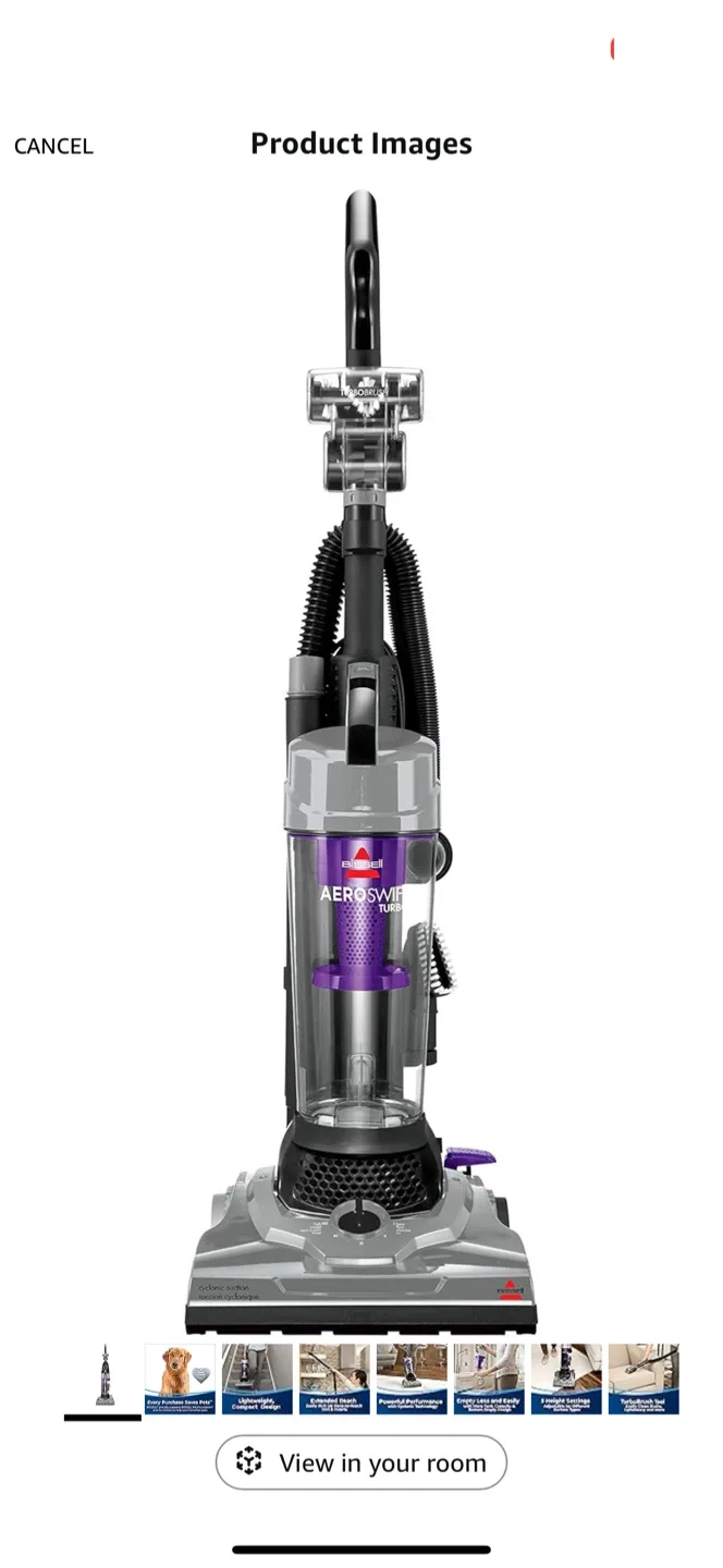 Bissell AeroSwift Turbo Vacuum
