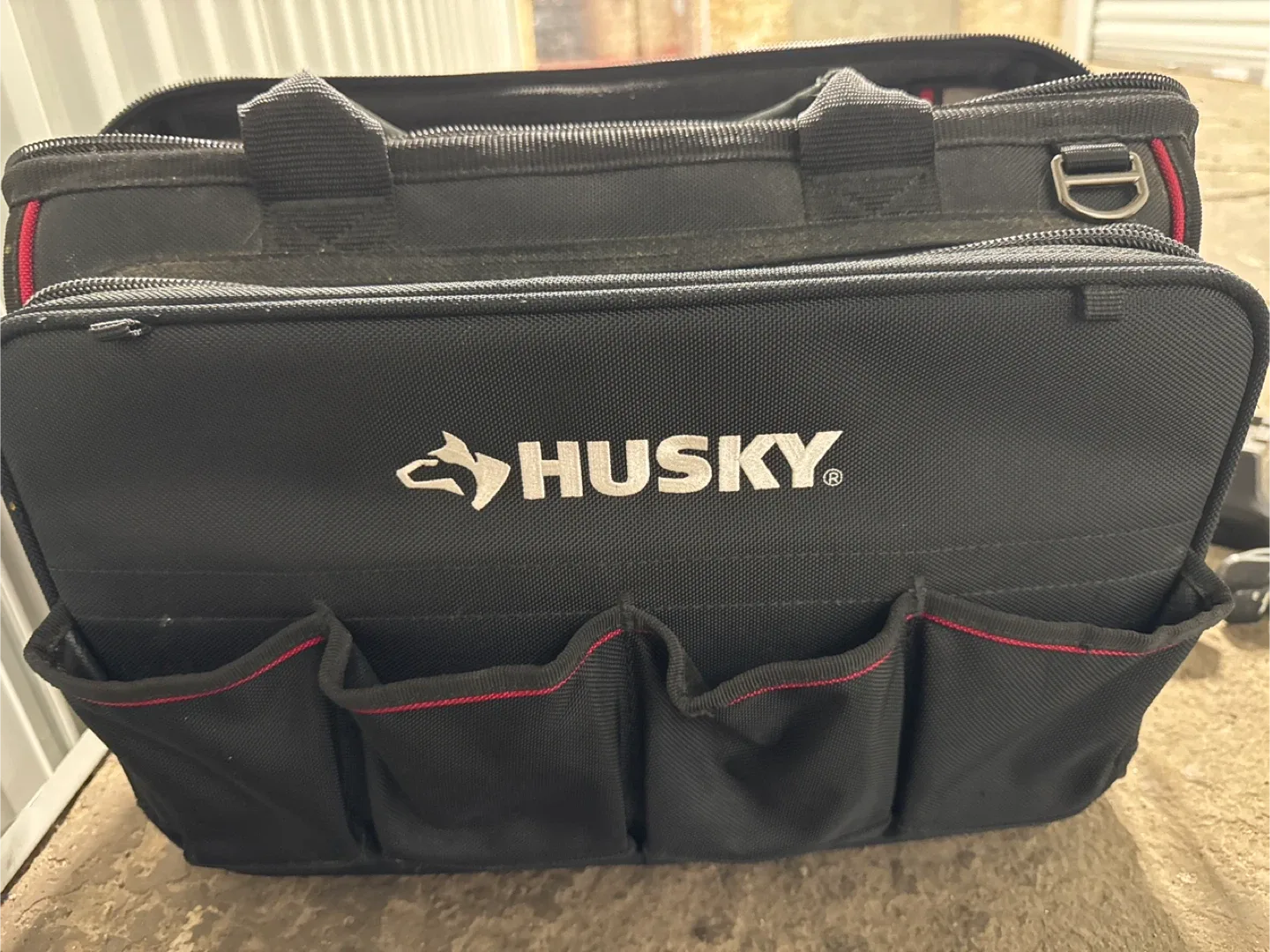 Husky Black Tool Bag