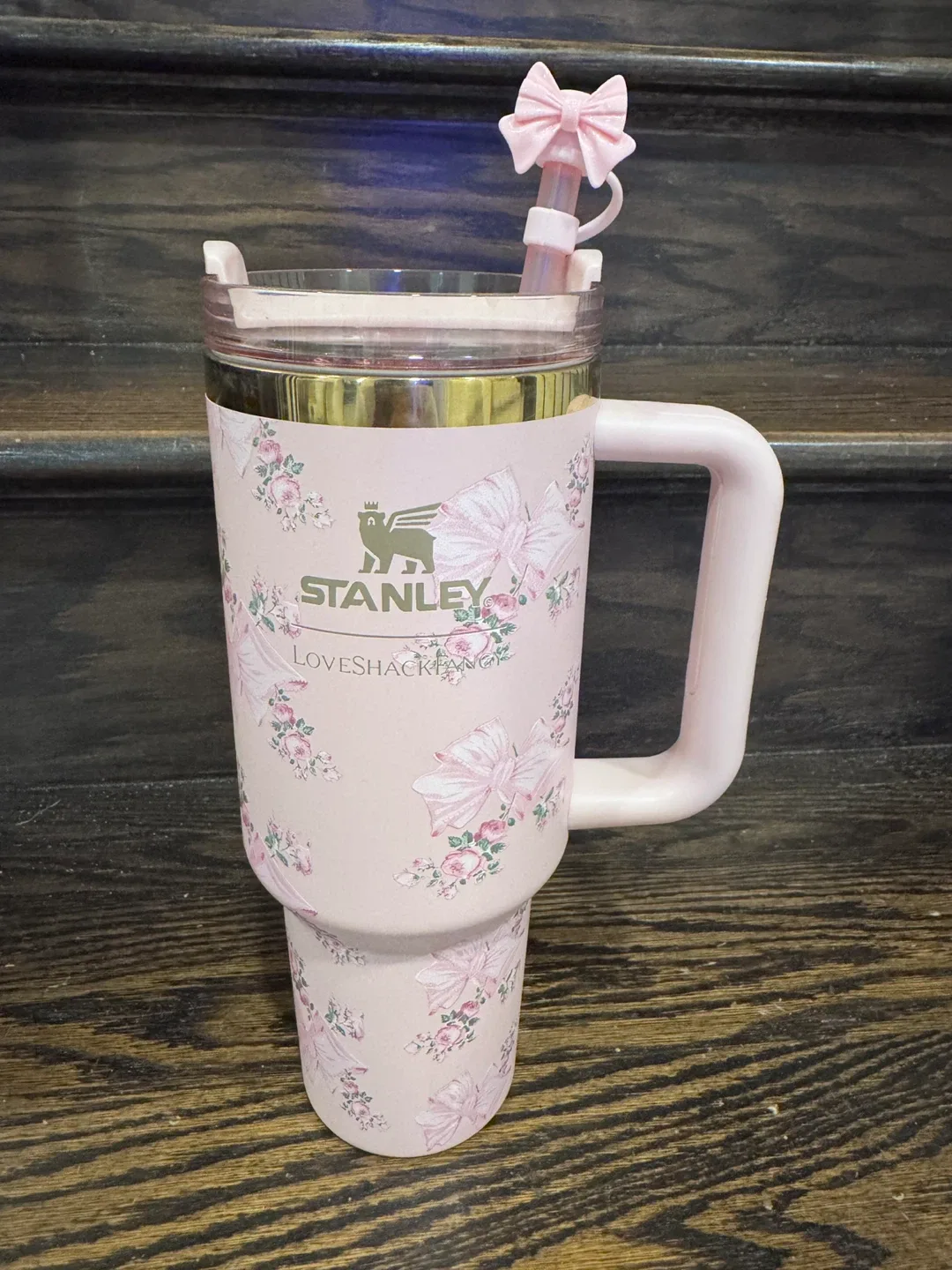 Stanley x LoveShackFancy 40oz Quencher H2.0 Tumbler image indicator(2)