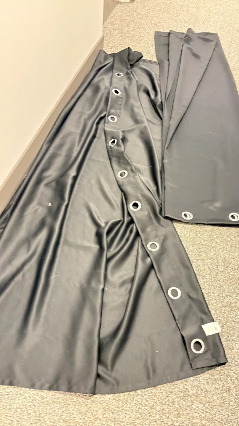 Blackout Curtains - Black - photo 5