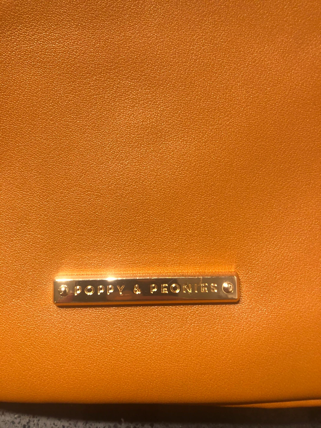 Poppy & Peonies Brown Backpack - photo 2