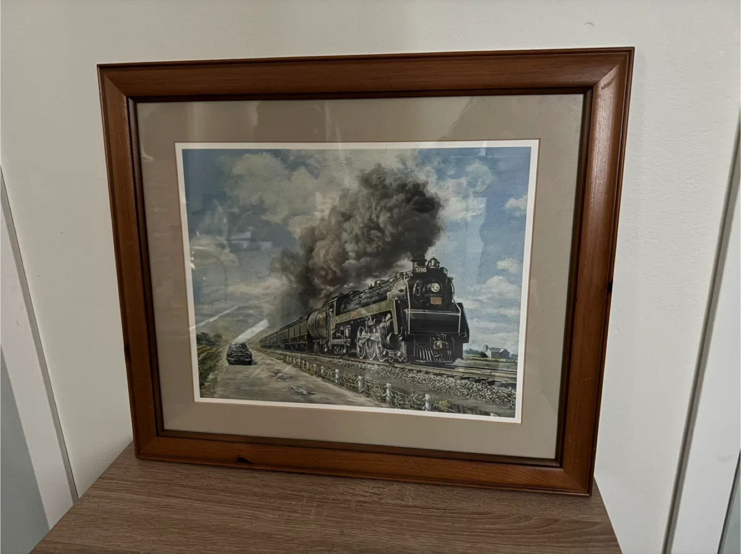Framed Train Print