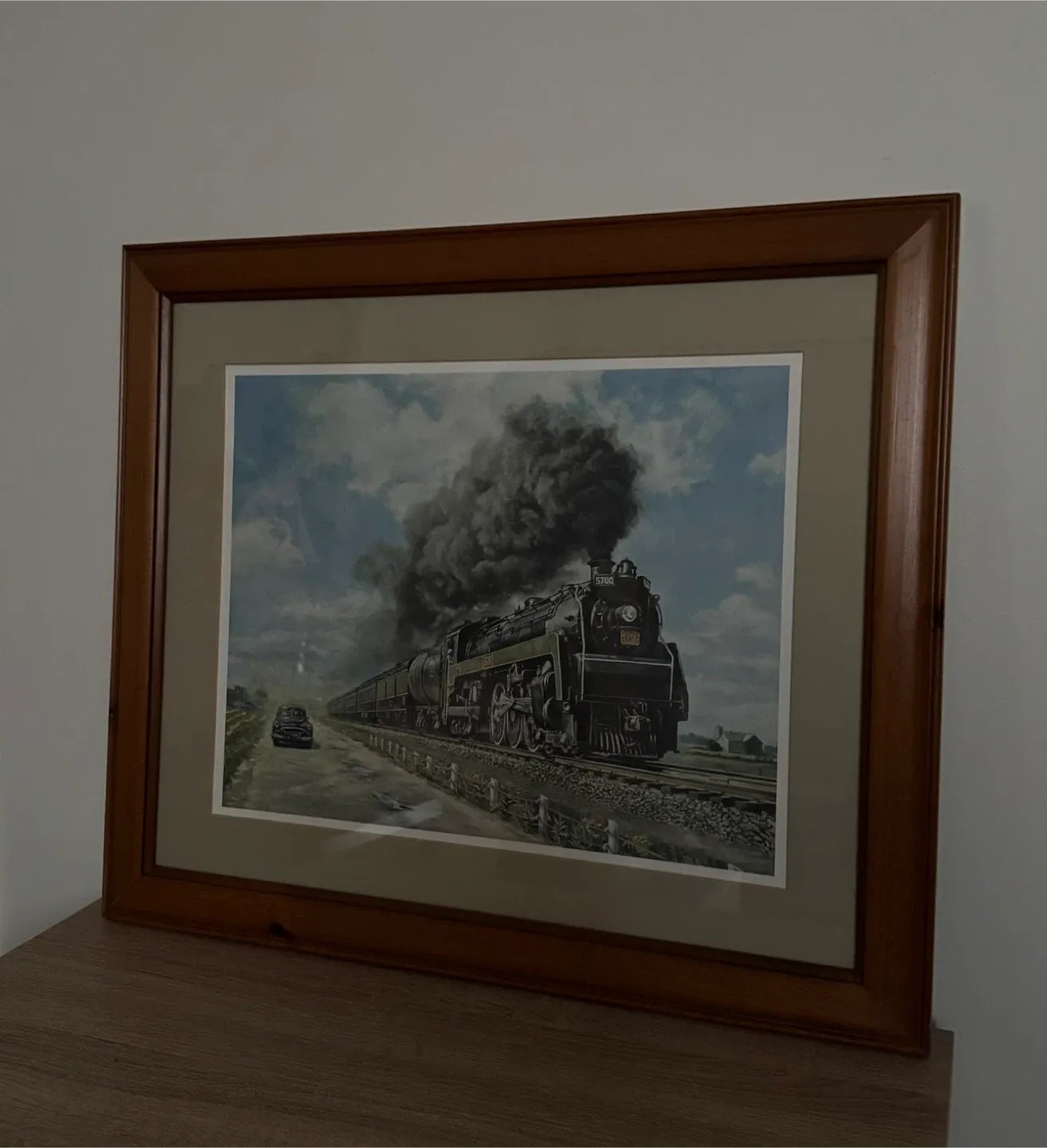 Framed Train Print image indicator(6)