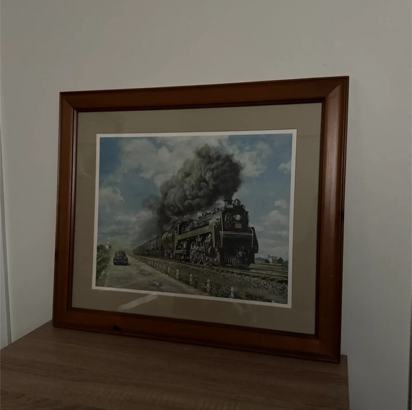 Framed Train Print image indicator(7)