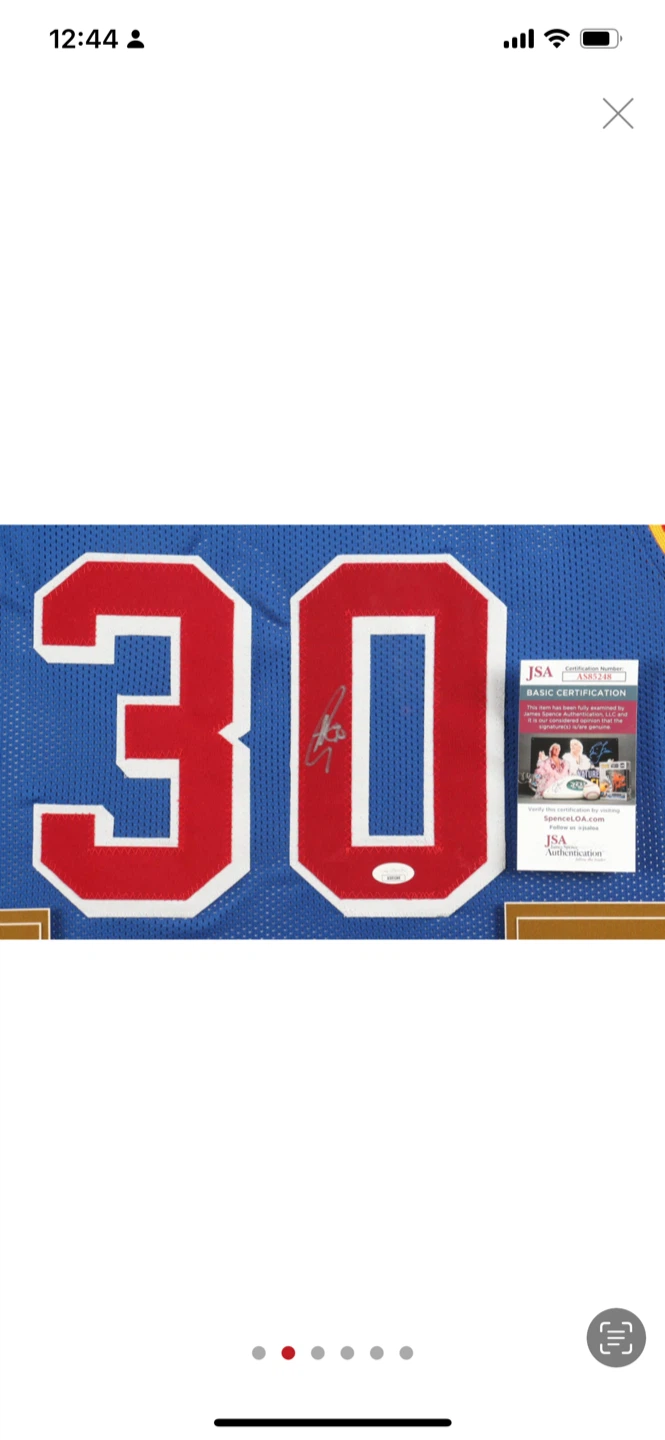 Stephen Curry Framed Jersey - photo 2