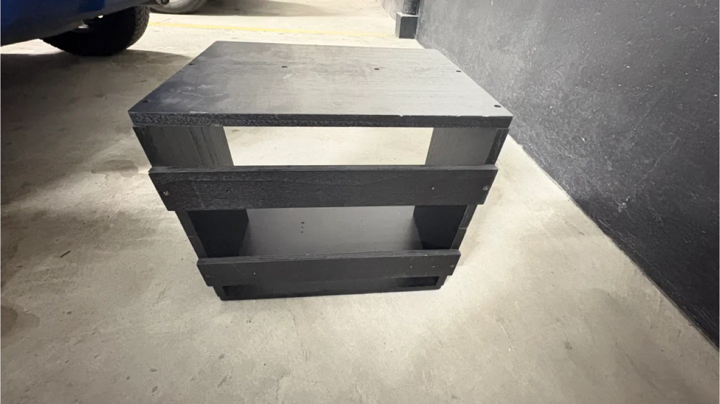 Black Wooden Side Table image indicator(3)