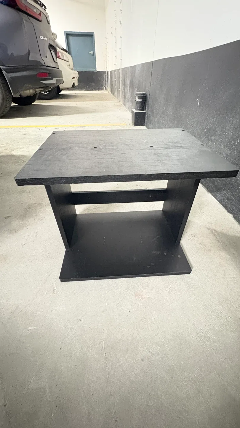 Black Wooden Side Table image indicator(2)