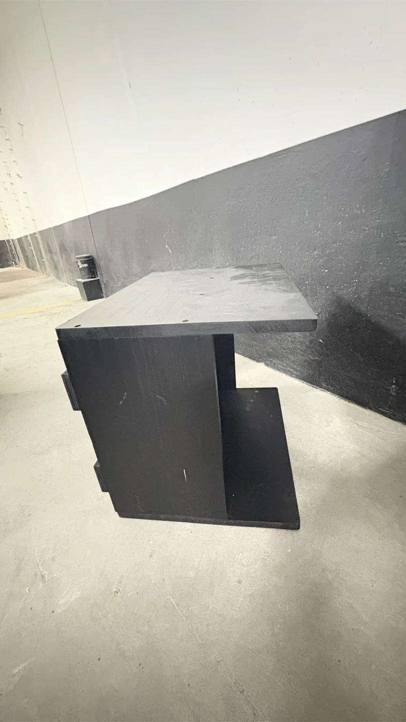 Black Wooden Side Table image indicator(4)