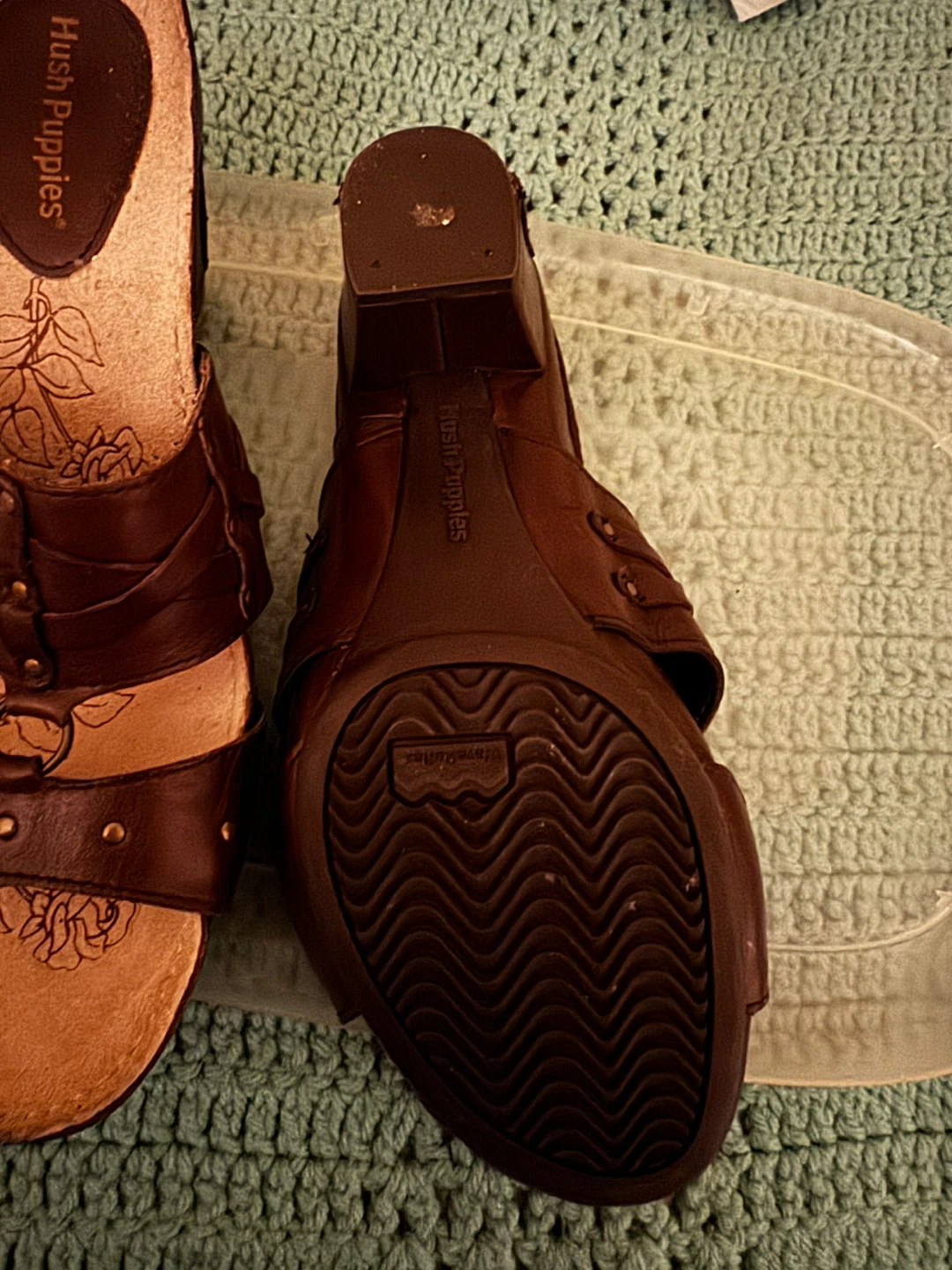 Genuine leather sandals - photo 2