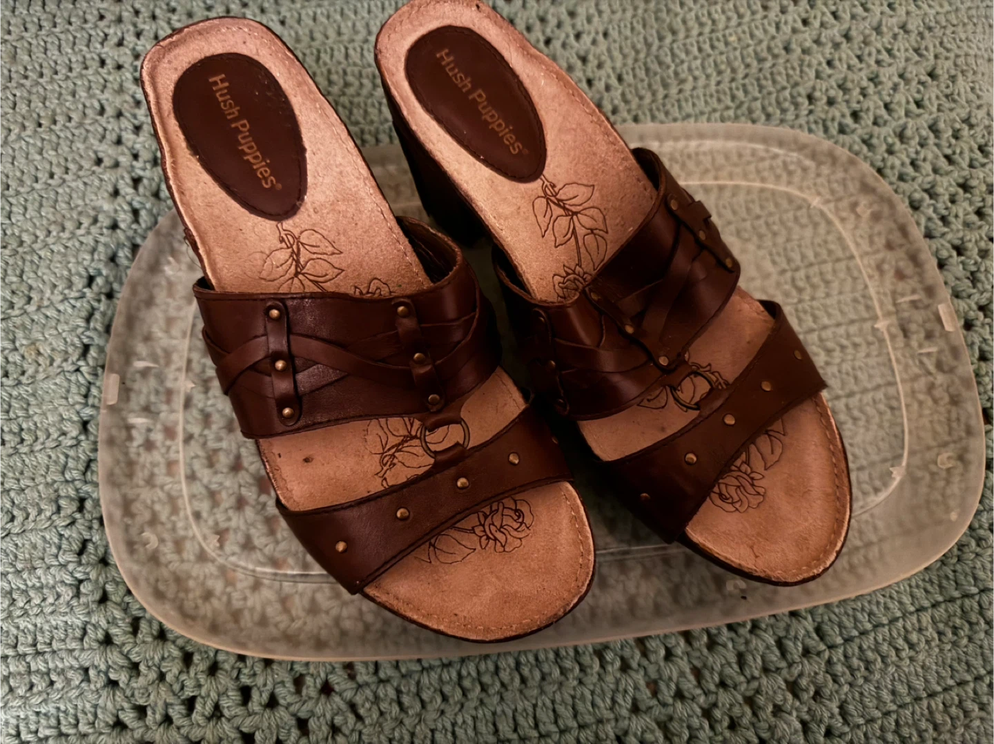 Genuine leather sandals