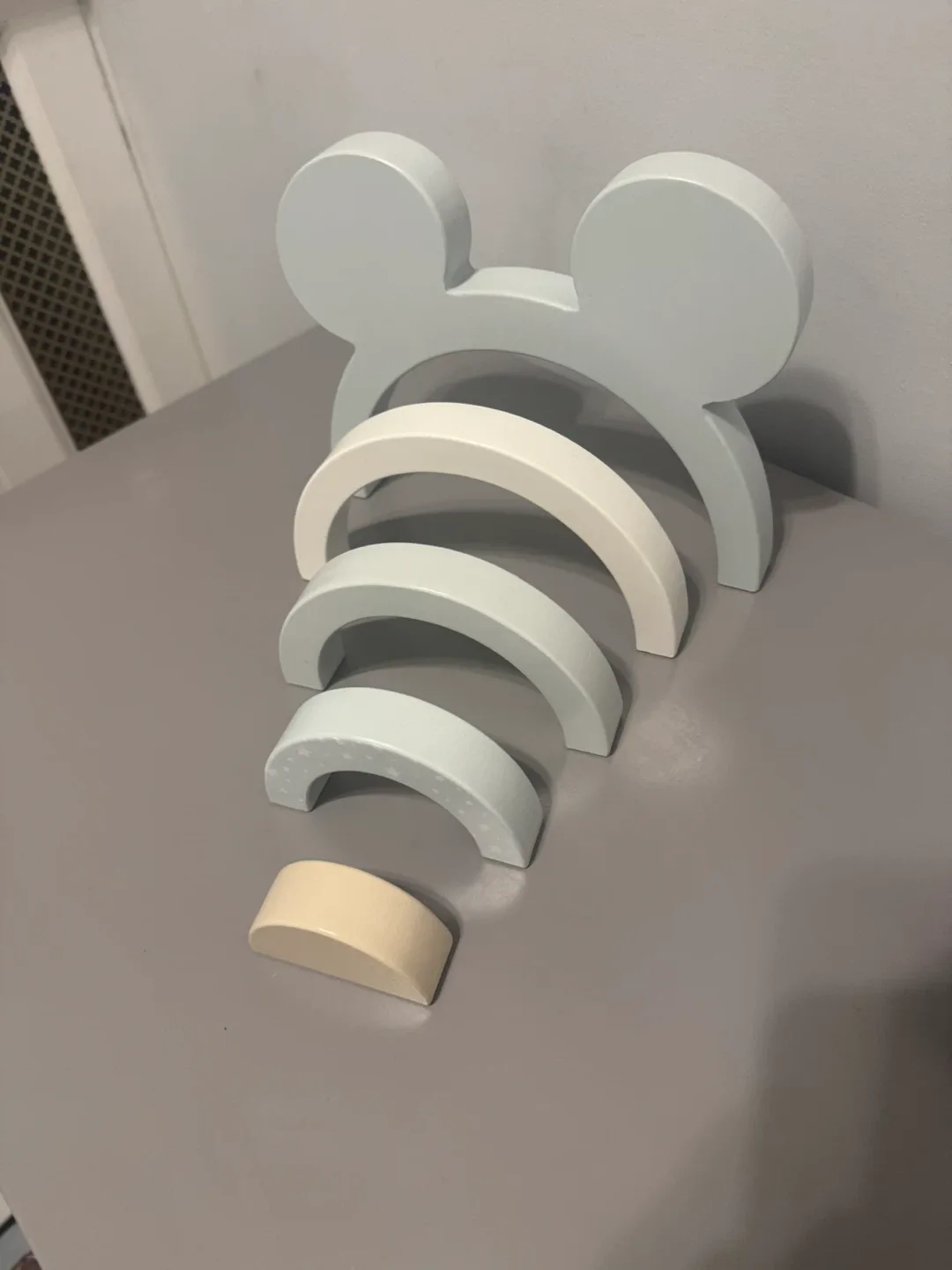 Disney Primark Mickey Mouse Stacking Rainbow Toy image indicator(2)