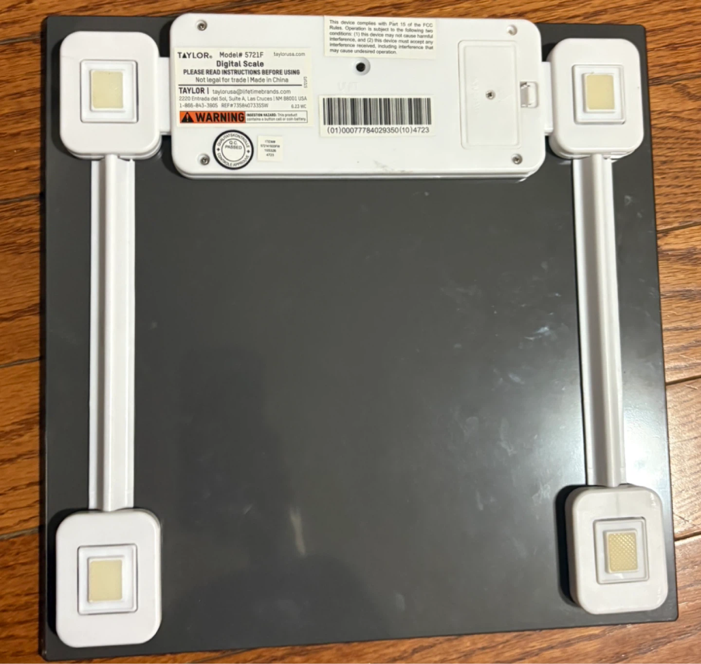 Taylor 5721F Digital Scale - photo 4
