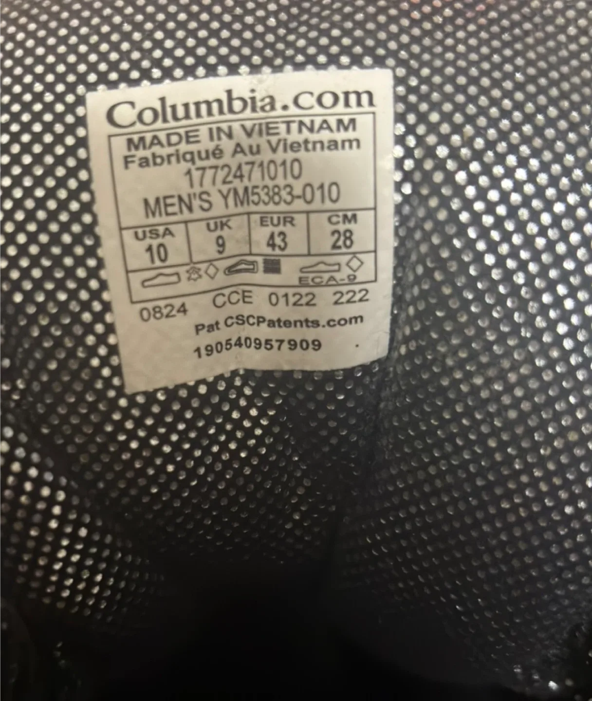 Columbia Waterproof Winter Boots - Men's Size 10 image indicator(2)