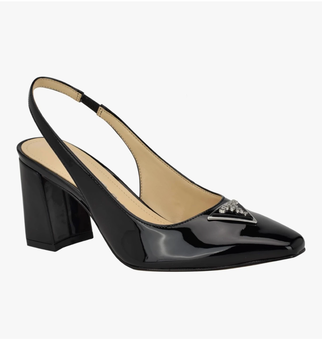 Guess Black Slingback Heels - photo 2