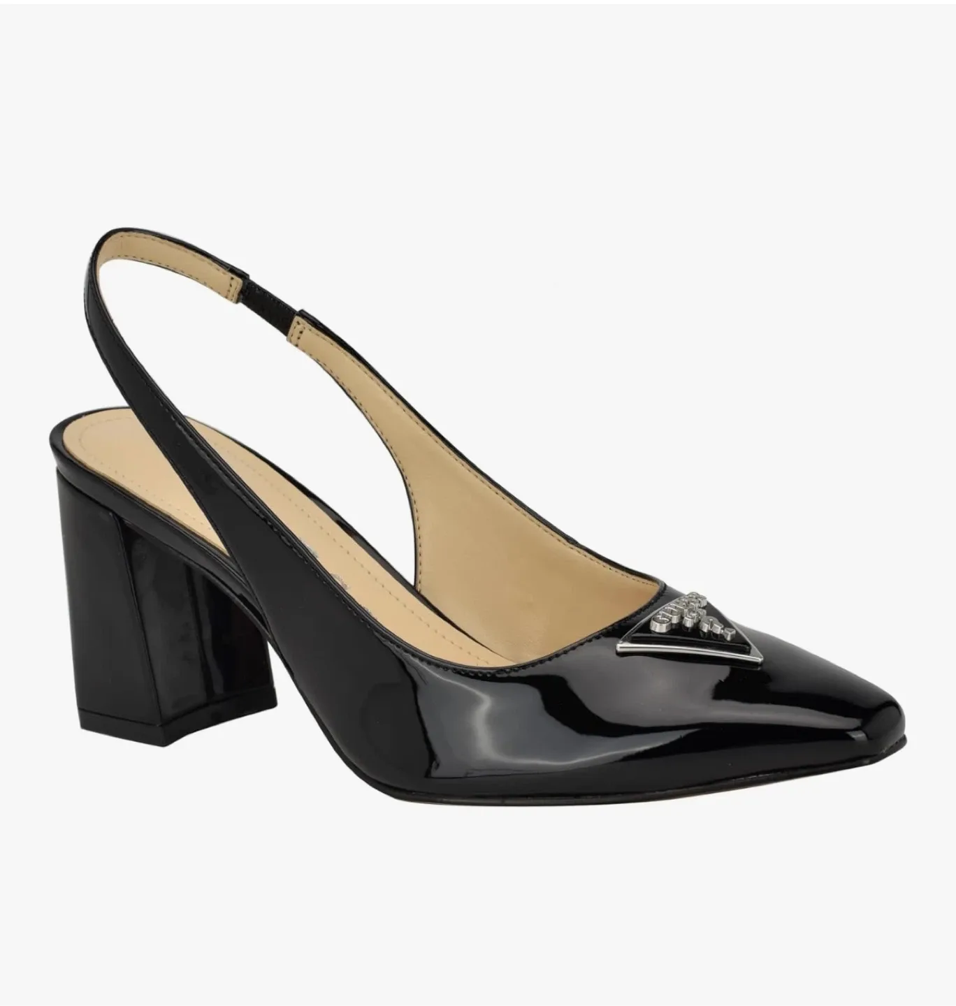 Guess Black Slingback Heels image indicator(2)
