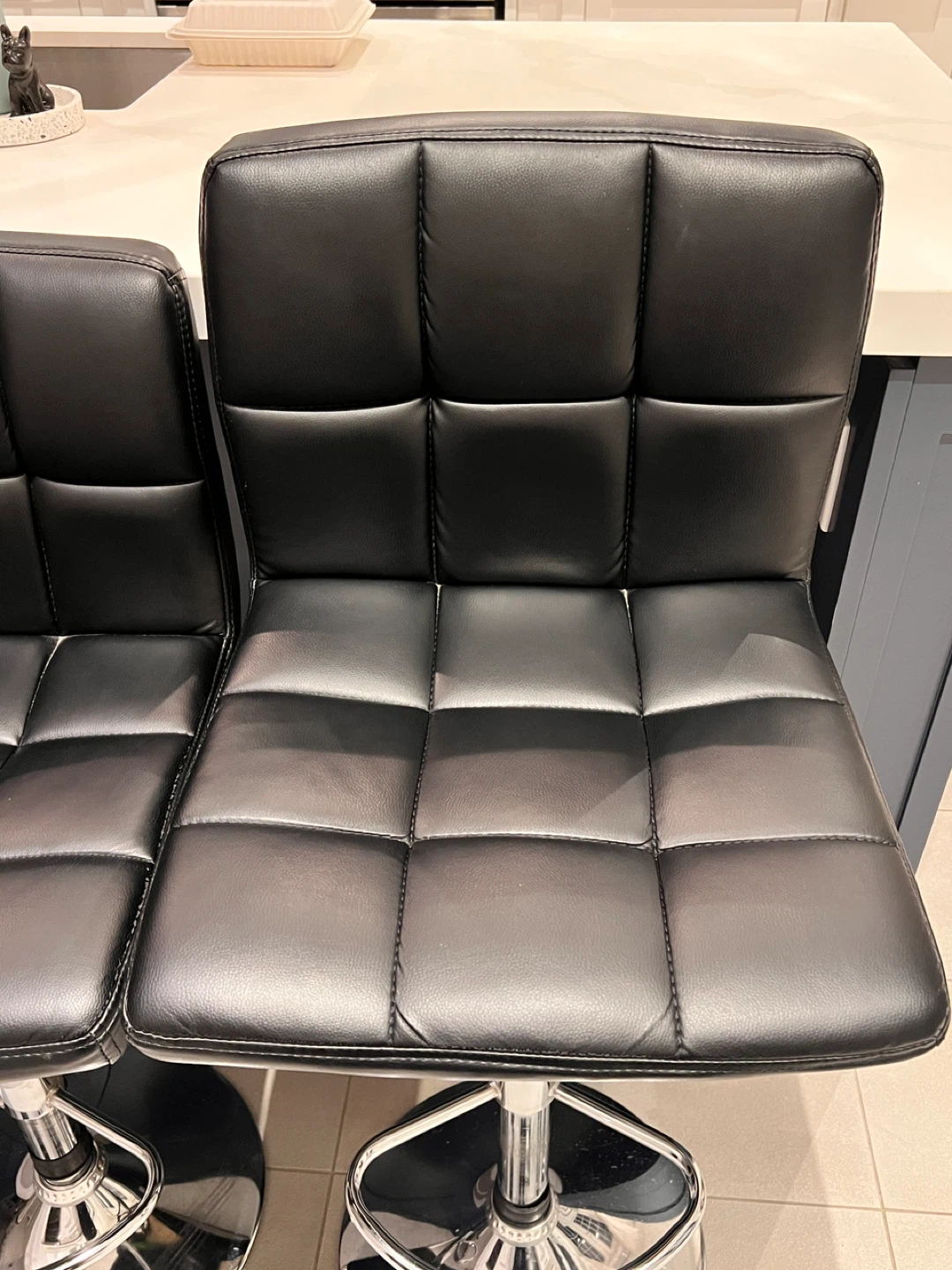 2 Adjustable Counter Stools - Great Condition $50 for both - photo 3