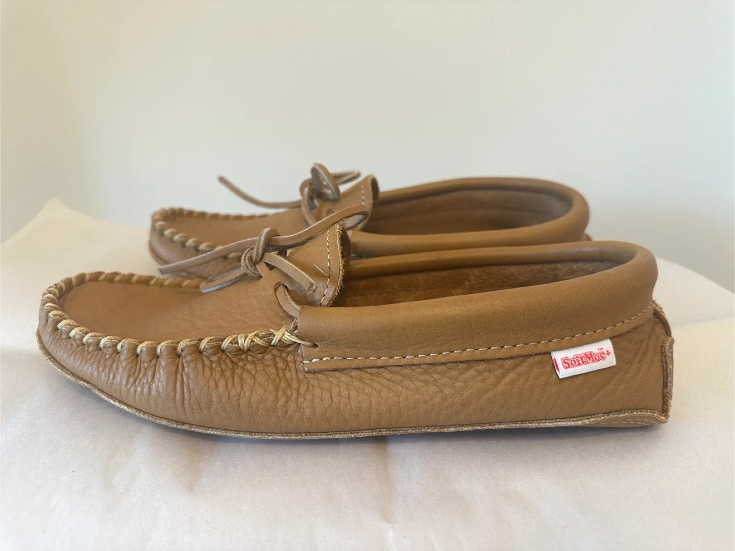 SoftMoc Leather Moccasins - Man Size 9