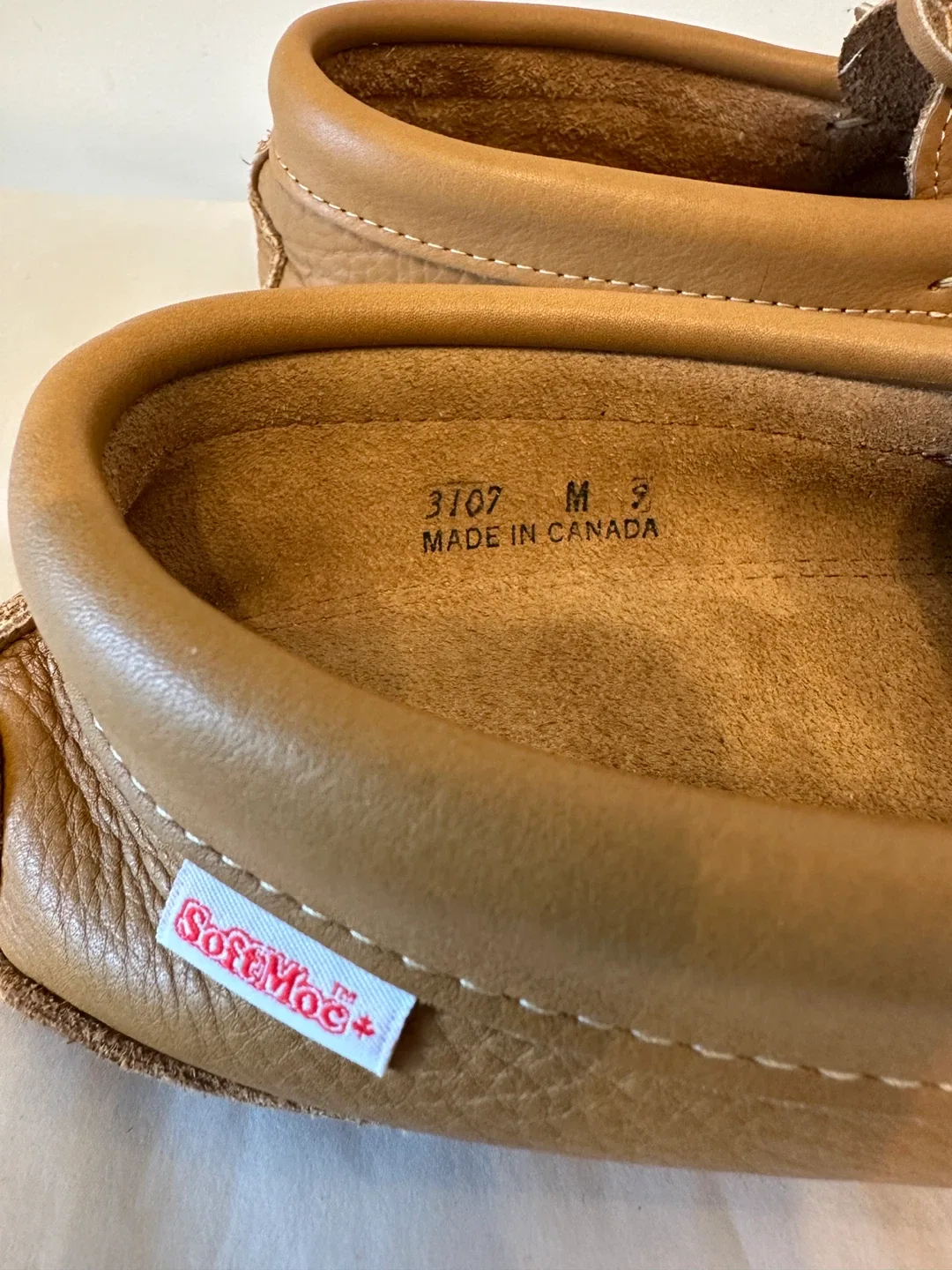 SoftMoc Leather Moccasins - Man Size 9 image indicator(3)