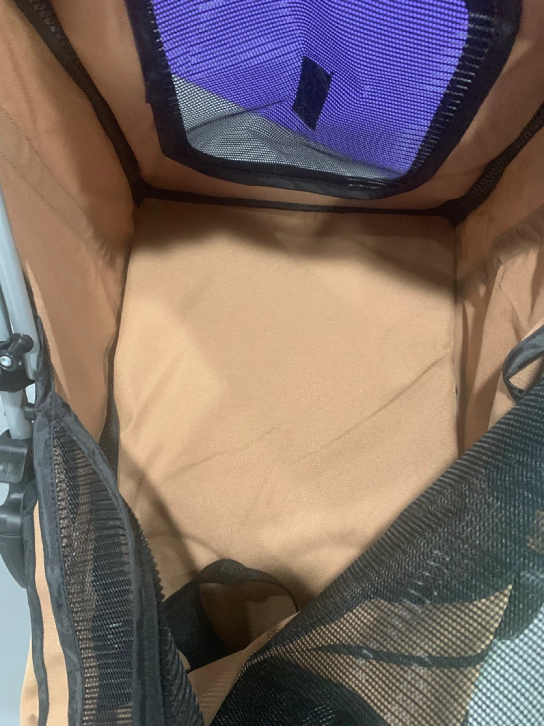 Pawhut Pet Stroller - Tan - photo 2