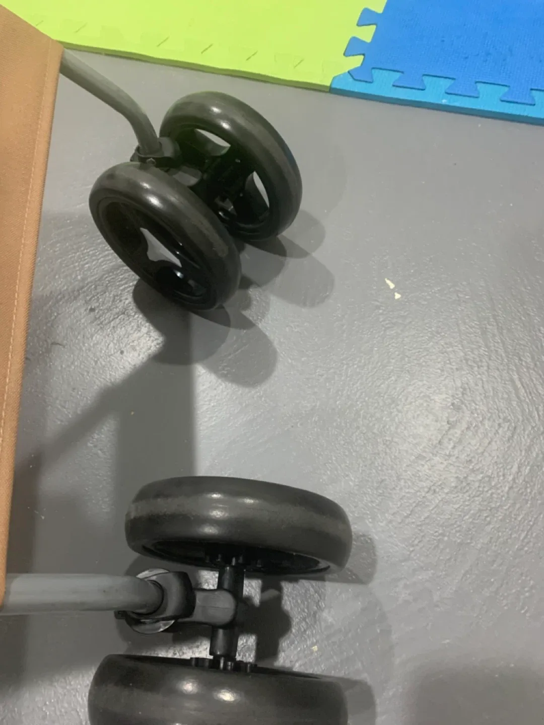 Pawhut Pet Stroller - Tan image indicator(7)