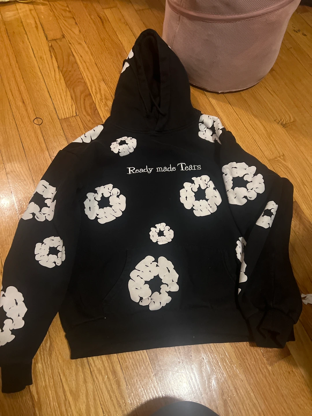 Ready Made Tears Black Hoodie
