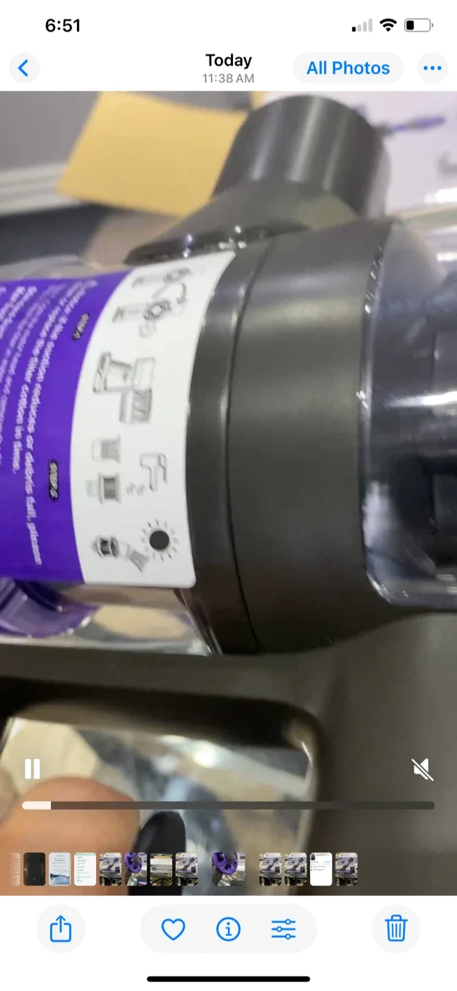 Handheld vacuum cleaner 2600 mah