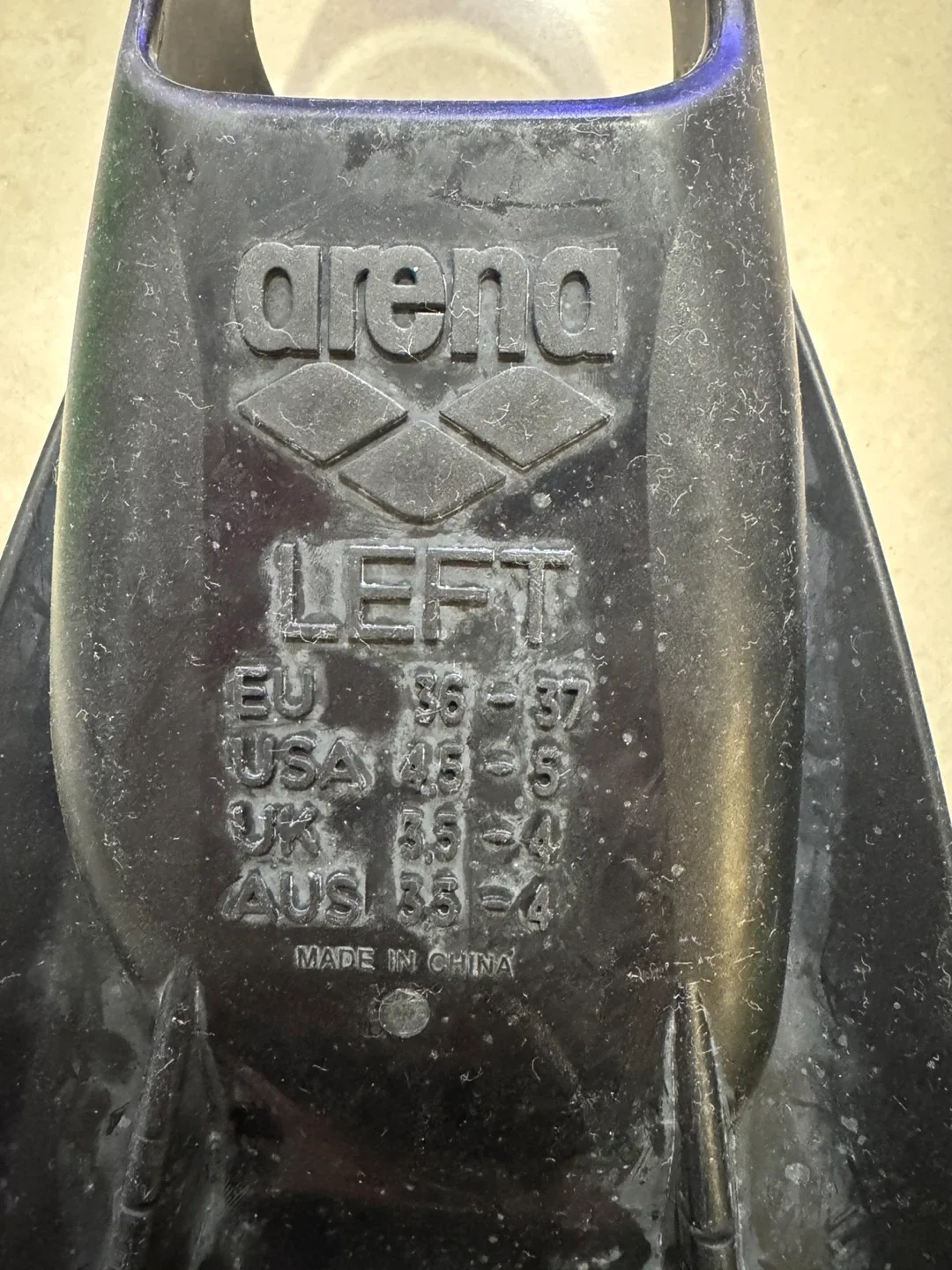 Arena Powerfin Pro & Speedo Swim Fins, Size 6-7 image indicator(7)