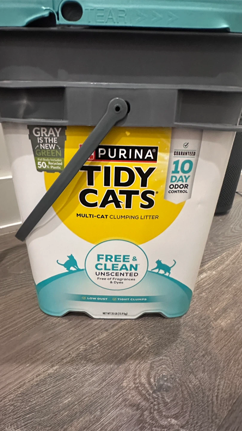 NEW Cat Tree Tidy Cats Litter Litter Genie Refills Used Cat Bed - photo 4
