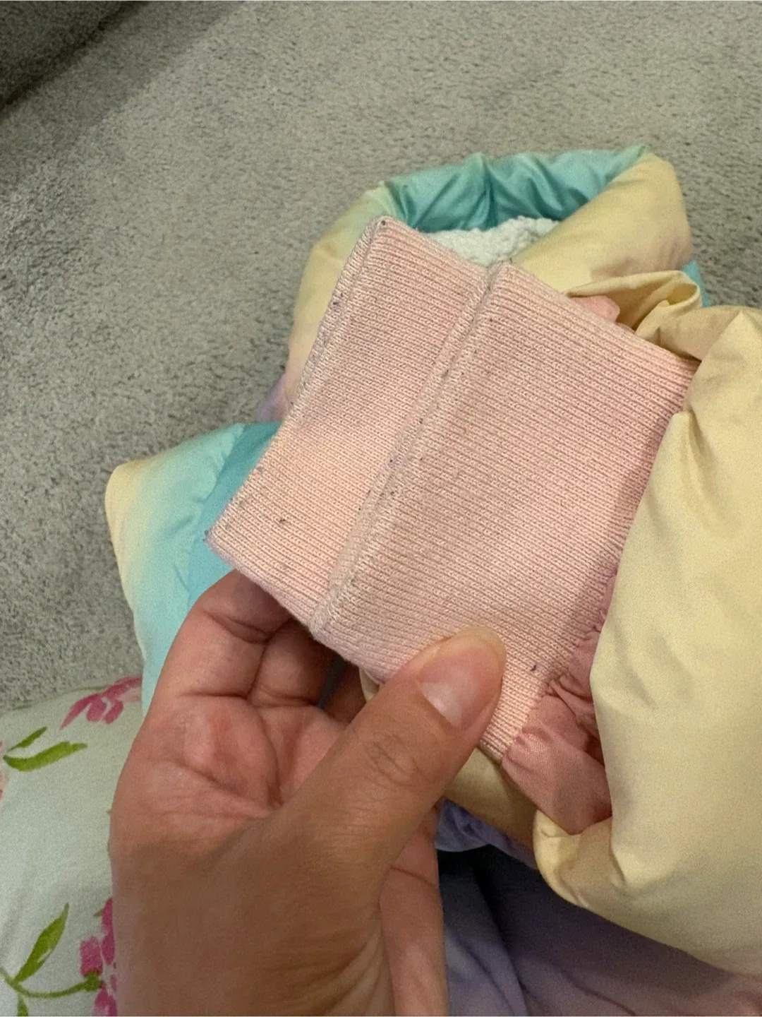 George Rainbow Puffer Jacket - Size 2T image indicator(6)