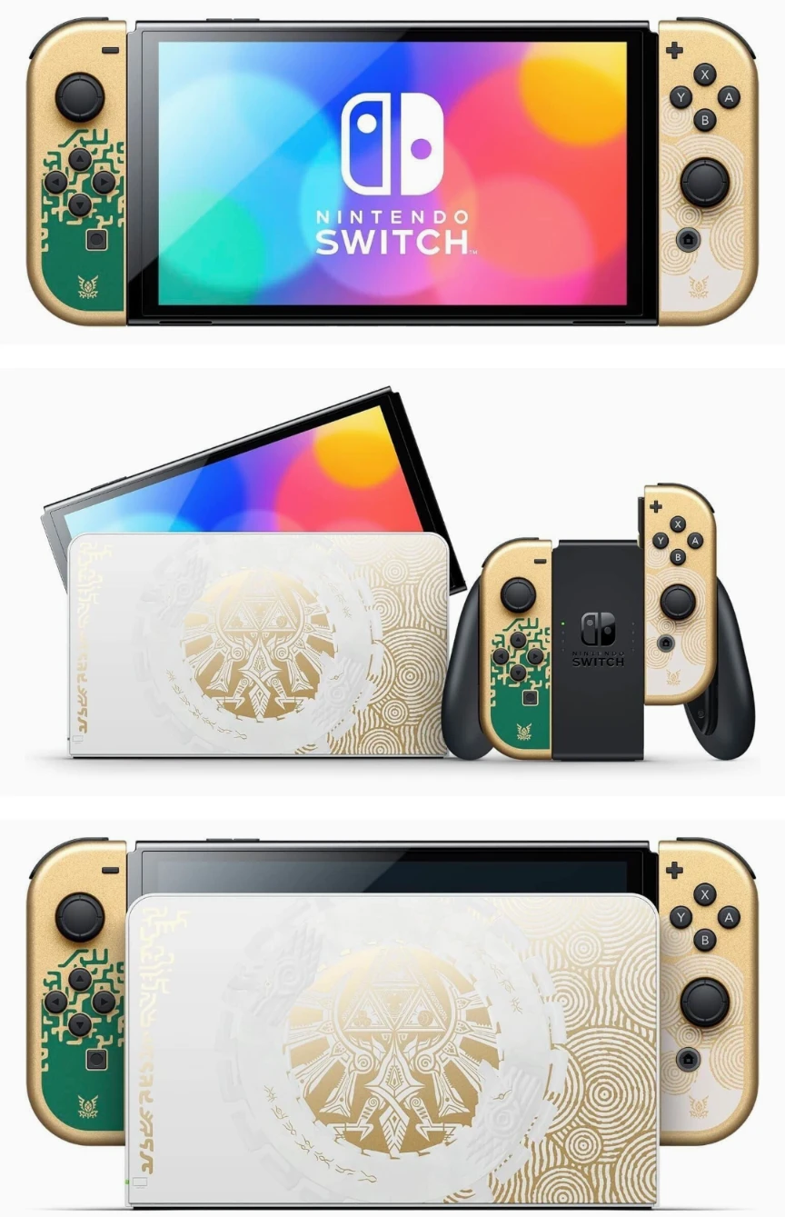 Nintendo Switch OLED – Zelda: Tears of the Kingdom Edition - photo 3