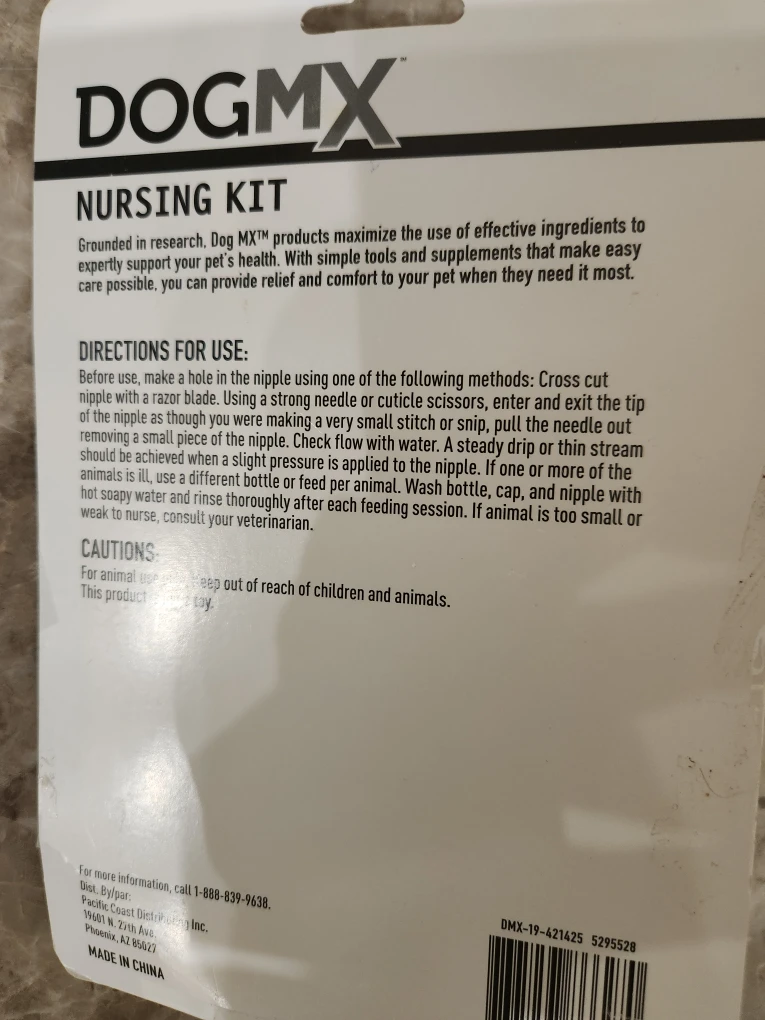 New DOGMX Nursing Kit for Newborn Pets - photo 2