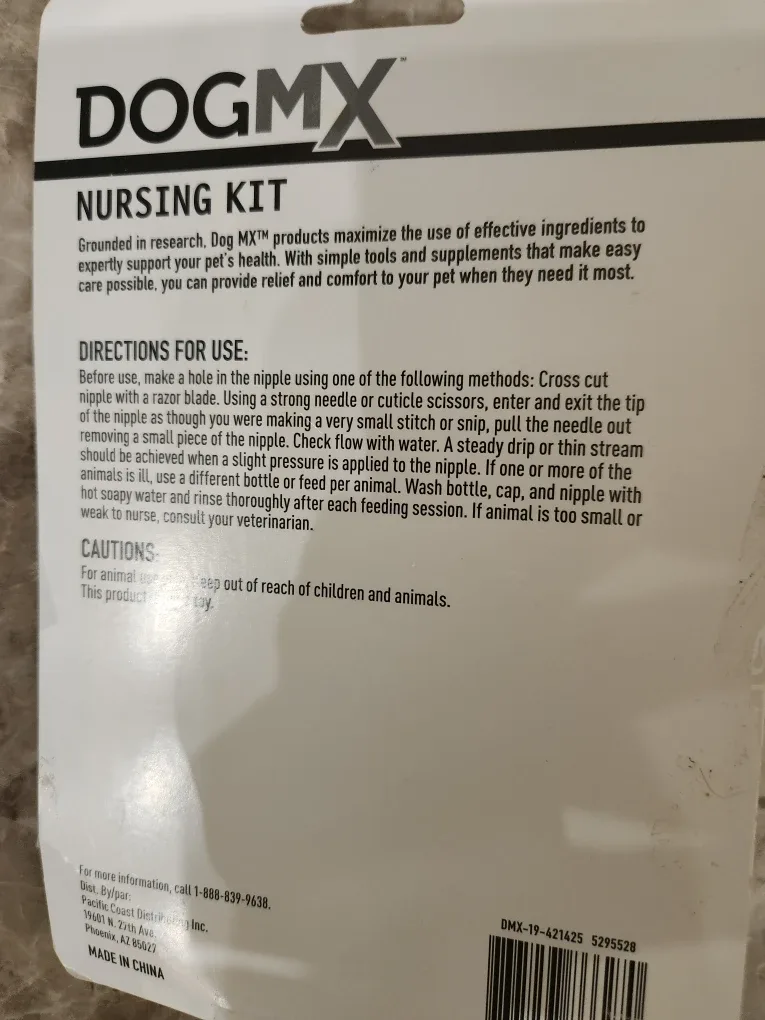 New DOGMX Nursing Kit for Newborn Pets image indicator(2)