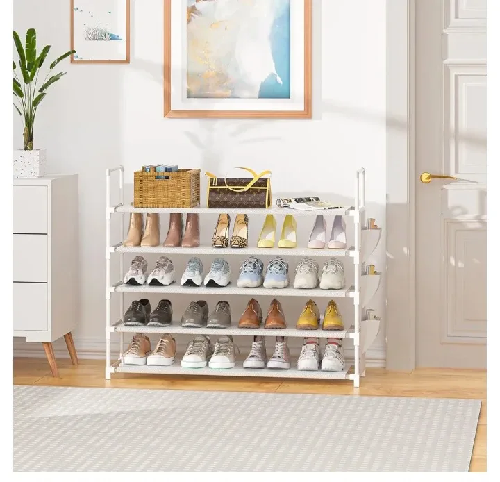Oyrél 5 Tier Shoe Rack - Black image indicator(2)
