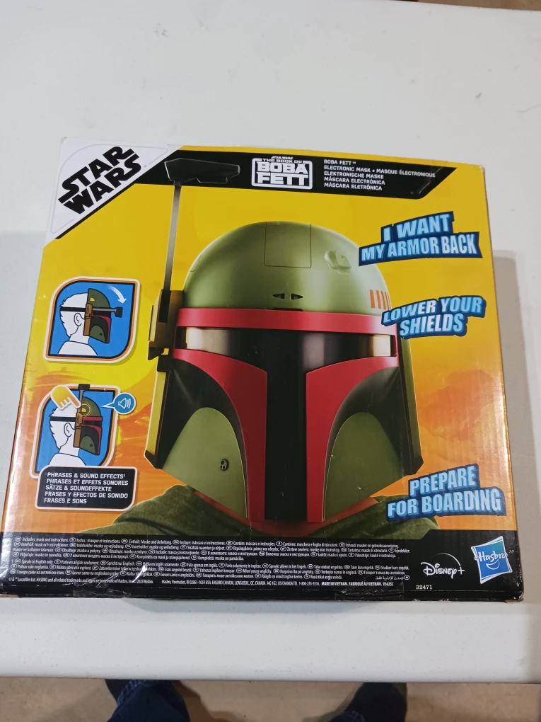 Star Wars The Book of Boba Fett Electronic Mask - photo 2