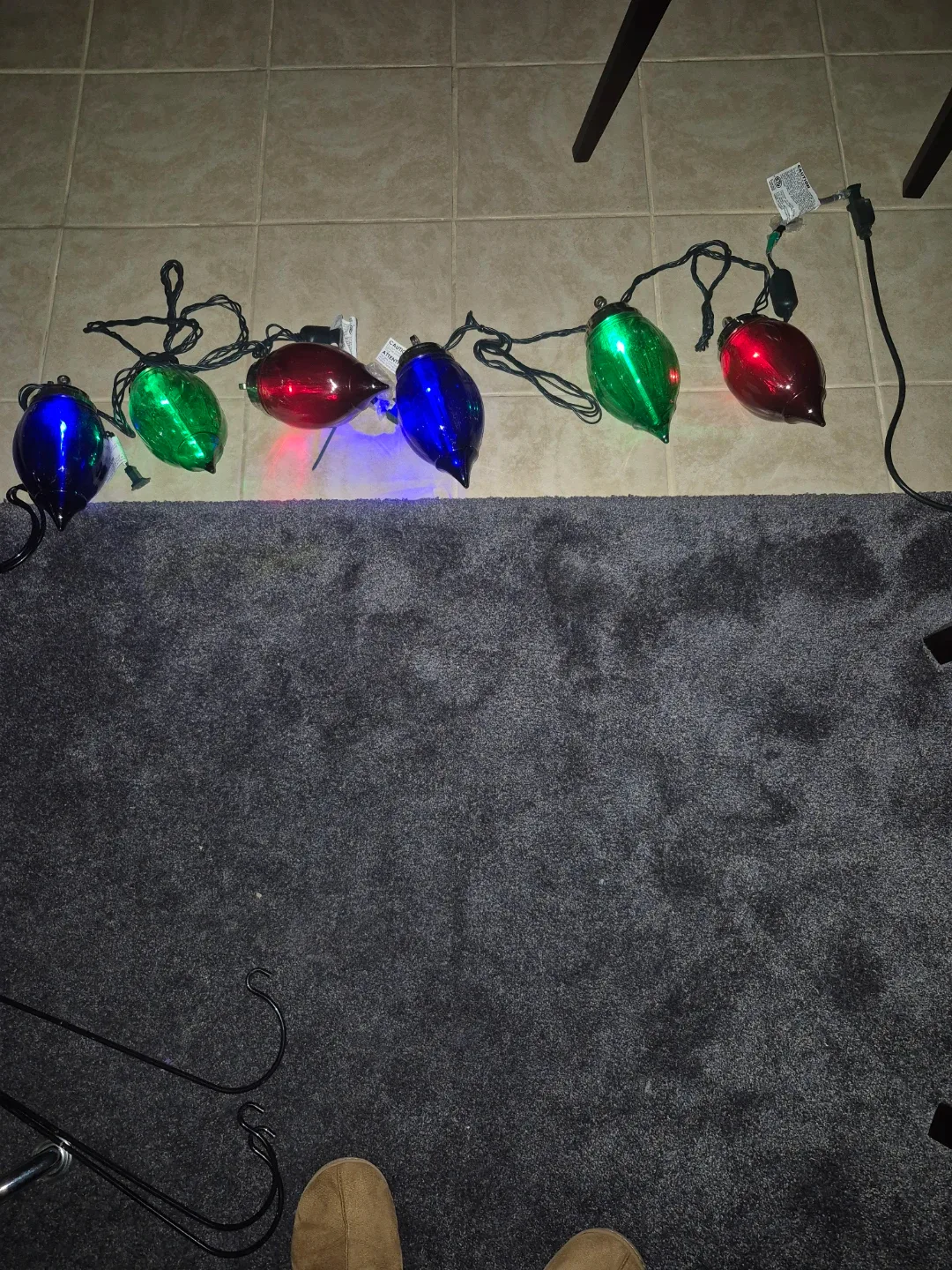 Vintage String of Christmas Lights image indicator(5)