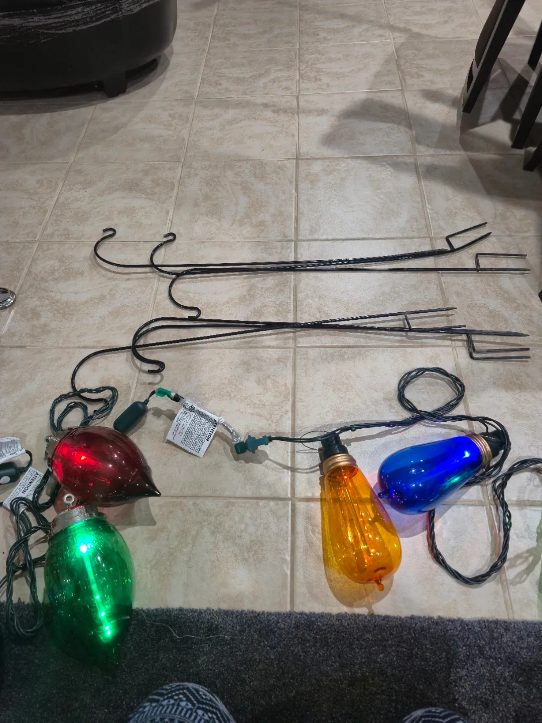 Vintage String of Christmas Lights image indicator(7)
