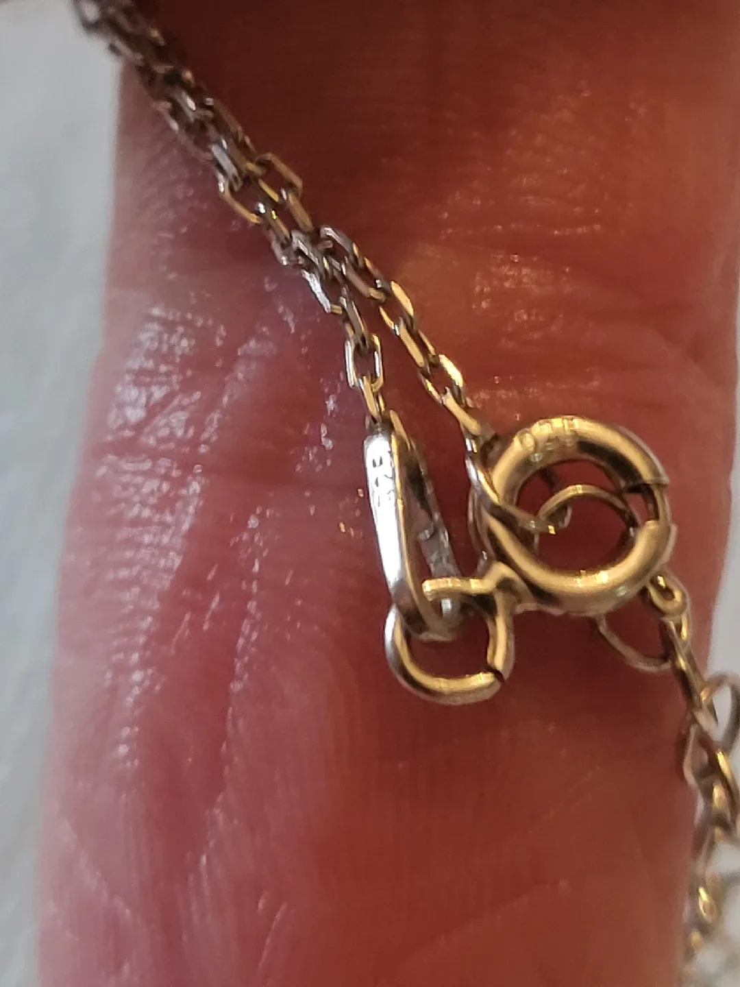 Silver 925 Necklace with Coloured Stones image indicator(4)