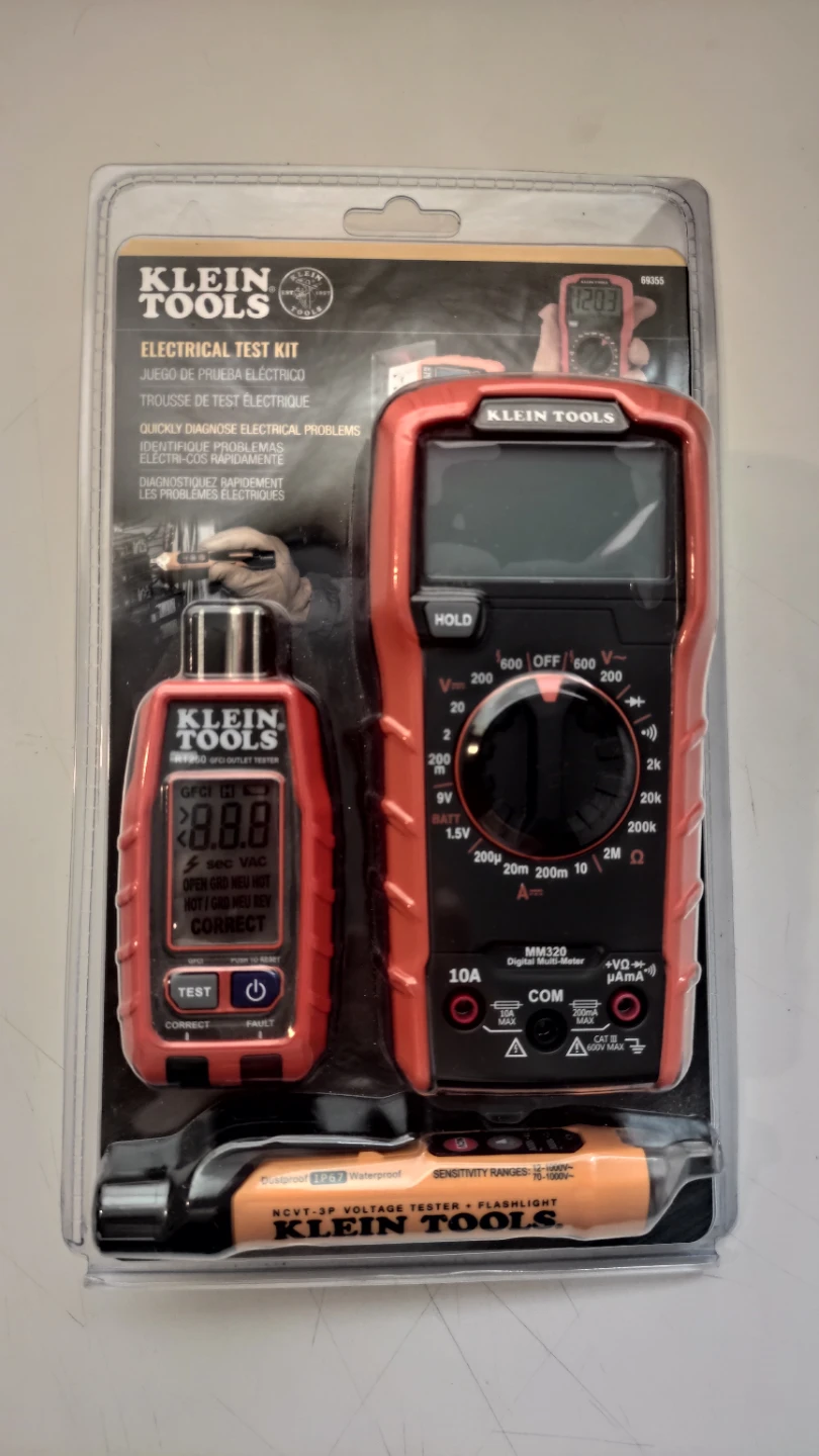 Klein Tools Electrical Test Kit - New in Package
