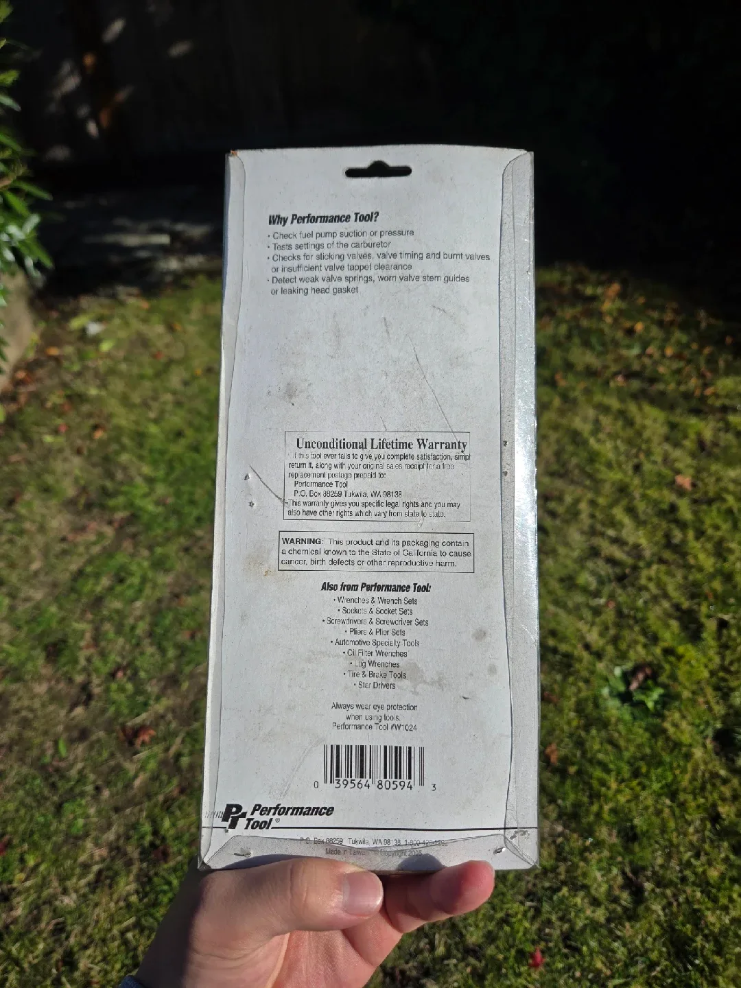 Performance Tool Vacuum/Fuel Pump Tester image indicator(2)